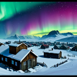 Enhanced Visuals & Environment**
"A panoramic view of a snow-covered settlement in Whiteout Survival, enhanced graphics, showing detailed textures of snow and ice, vibrant aurora borealis in the night sky, fully clothed survivors visible in the settlement, modest clothing, safe for work, appropriate content, perfect anatomy, natural proportions, professional digital art."
**