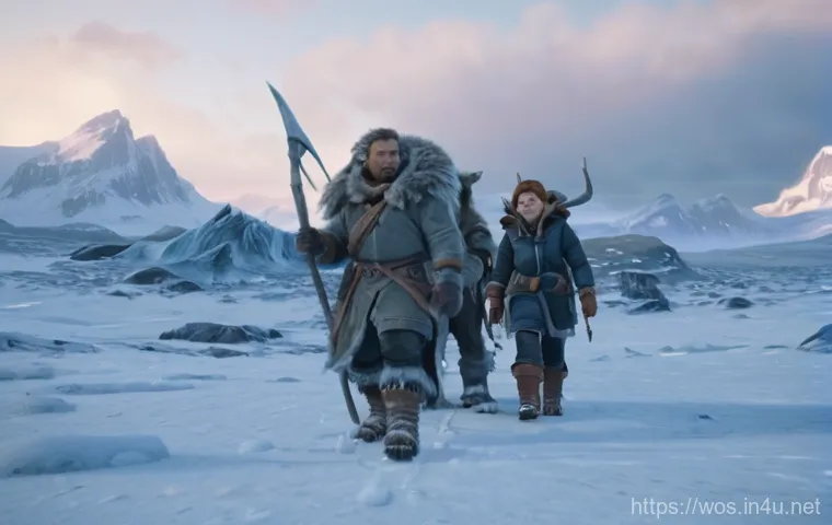 화이트 아웃 서바이벌 인공지능 활용 팁 - **"Molly's Strategic Choice at the Lucky Roulette"**
    A dynamic, full-body shot of a determined f...